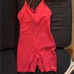 Alo Pink Romper - alo soft - XS